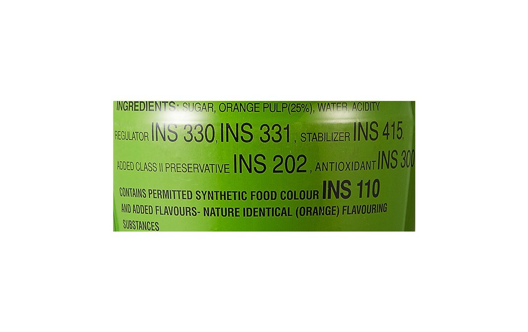 Guruji Orange Squash    Plastic Bottle  750 millilitre